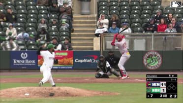 Gerald Ogando In play, no out to Joshua Báez