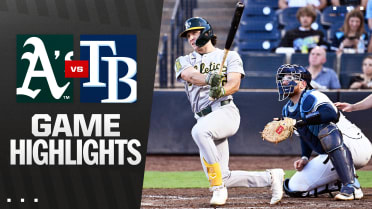 Athletics vs. Rays Highlights