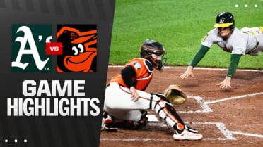 Athletics vs. Orioles Highlights