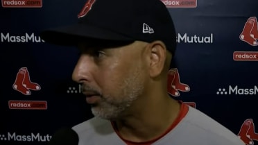 Alex Cora talks facing Zack Wheeler, 3-2 loss