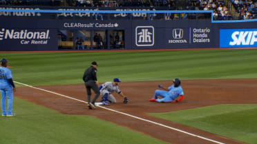 Miguel Rojas' smooth sliding play