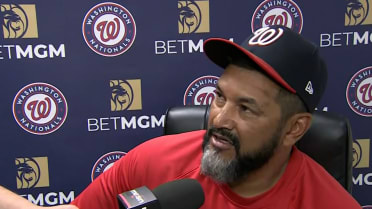 Dave Martinez discusses the Nationals' 5-4 win