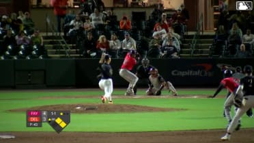 Anthony Huezo homers (5) on a fly ball to right center field. German Ramirez scores. Brandon Forrester scores.