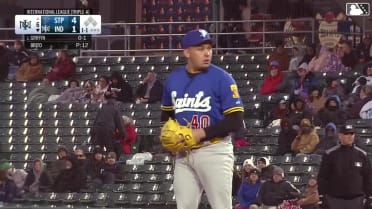 Konnor Griffin's first Triple-A hit