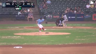 Brailyn Antunez homers (3) on a fly ball to left field.