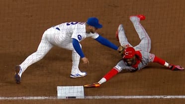 Edward Cabrera picks off Elly De La Cruz after review