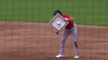 Braiden Ward's 17th stolen base this spring