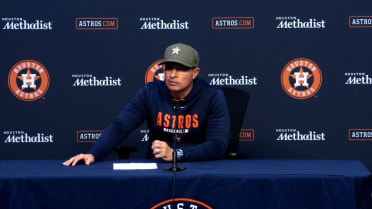 Joe Espada talks Astros 8-0 loss