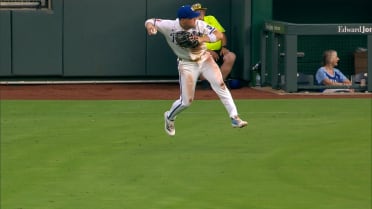Michael Massey's spinning throw
