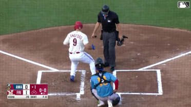 Wyatt Langford's solo home run in rehab game 