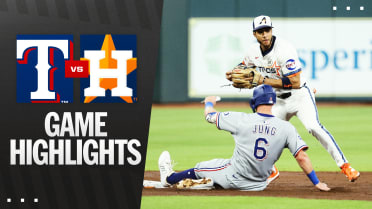 Rangers vs. Astros Highlights