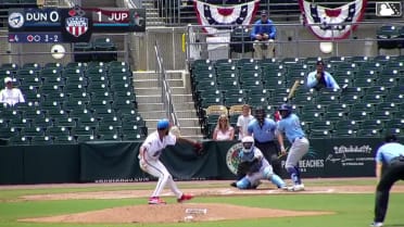 Arjun Nimmala singles on a ground ball to center fielder Andres Valor. JoJo Parker scores.
