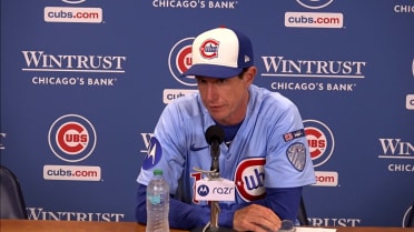 Craig Counsell on Dansby Swanson, Cubs' 6th inning