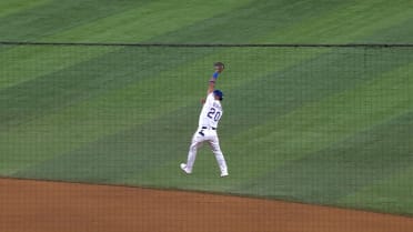 Ezequiel Duran's nice jumping catch
