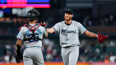 A.J. Puk closes out the Marlins' shutout victory
