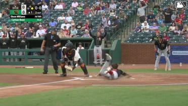 Dixon Williams' inside-the-park homer, roundtripper