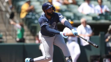 Junior Caminero's bloop RBI single