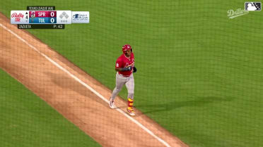 Jesús Báez's solo home run