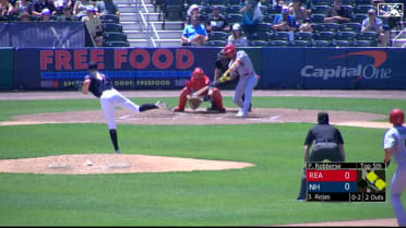 Sem Robberse's final strikeout 