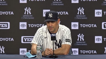 Aaron Boone on Jazz Chisholm Jr., Aaron Judge, more