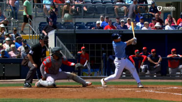 Taylor Walls' three-run home run
