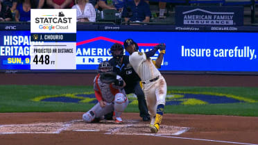 Brewers' longest homers of 2024