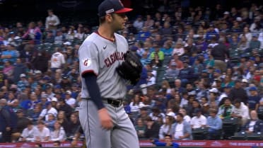 Gavin Williams escapes a jam