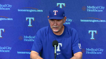 Bruce Bochy discusses the Rangers' 5-1 win