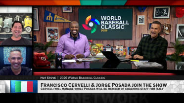 Jorge Posada joins team Italy's coaching staff