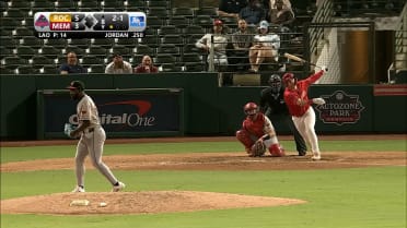 Blaze Jordan launches two homers