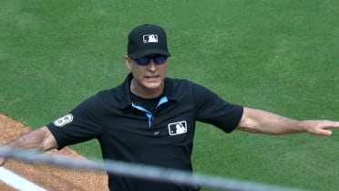 Austin Riley called safe at home after review