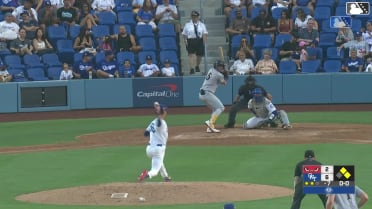 Jorge Quintana singles on a line drive to left fielder Brendan Tunink. George Bilecki scores. Dylan Grego to 2nd.