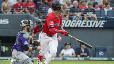 Brayan Rocchio's sacrifice fly