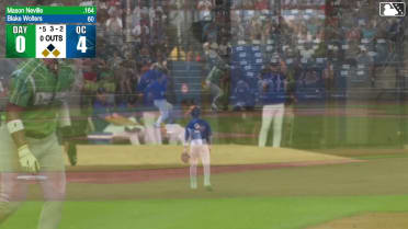 Mason Neville homers (6) on a fly ball to right center field. Marcus Smith scores. Diego Omana scores.