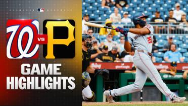 James Wood's go-ahead hit in extras leads Nats to win