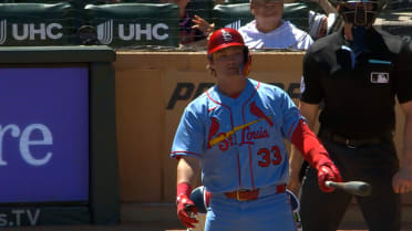 Blaze Jordan's first career homer (1)