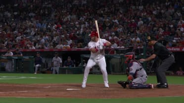 Niko Kavadas hit by a pitch after review