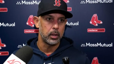 Alex Cora on the Red Sox's 2-0 loss