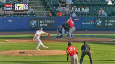 Sam Petersen homers (3) on a fly ball to right center field. Andrew Pinckney scores. Maxwell Romero Jr. scores.