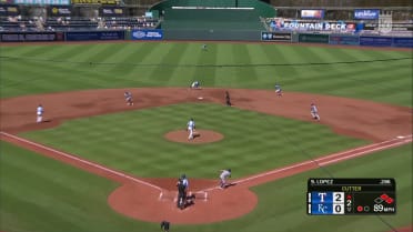 Bobby Witt Jr.'s sliding play