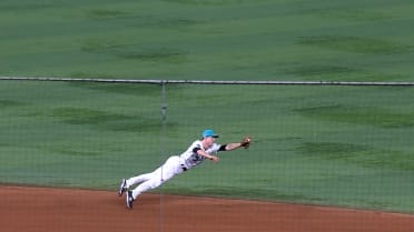 Joey Wendle's diving play