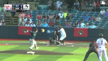 Luis Guanipa doubles (6) on a line drive to left fielder Antonis Macias. Carter Beck scores. Conor Essenburg to 3rd.