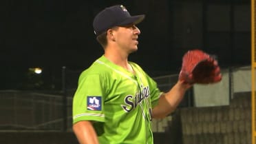 Tyler Uberstine's scoreless inning in Triple-A debut