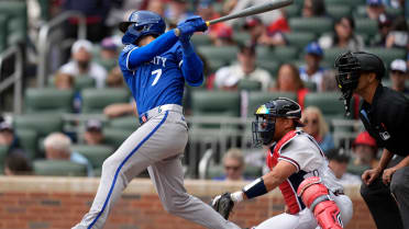 Bobby Witt Jr.'s RBI single