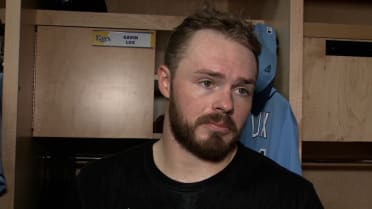 Gavin Lux discusses joining the Rays