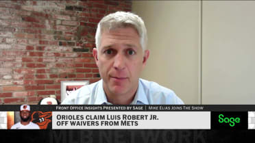 Mike Elias talks Cowser catch, Robert addition