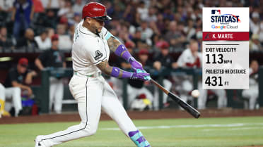 Ketel Marte's 113 mph walk-off home run