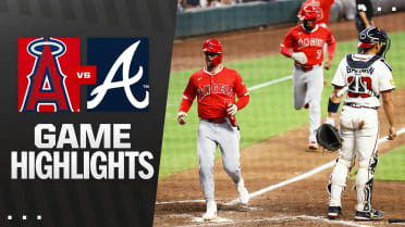 Angels vs. Braves Highlights 