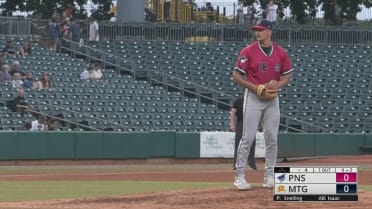 Robby Snelling strikes out six
