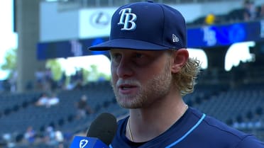 Shane Baz discusses strong start in win